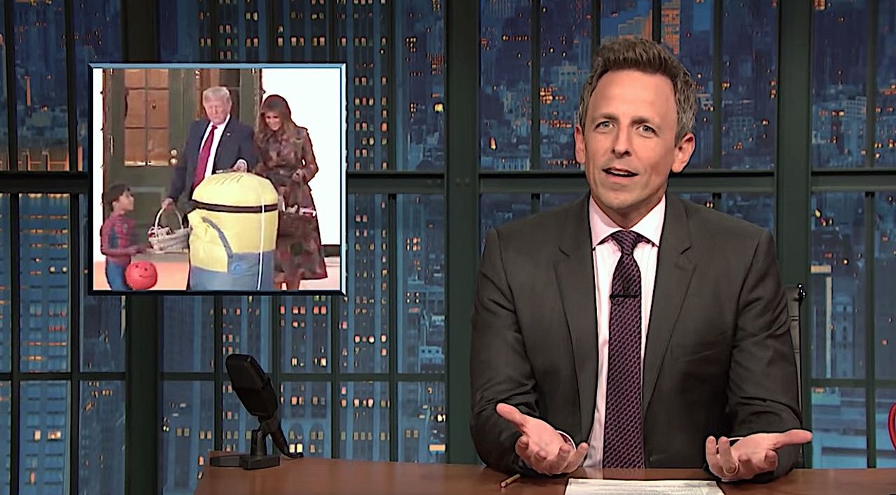 Seth Meyers on Trump and Halloween