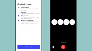 ChatGPT voice chat