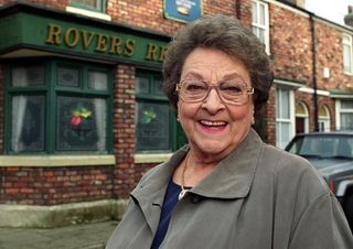 Corrie's Betty in panto 34 years after first role