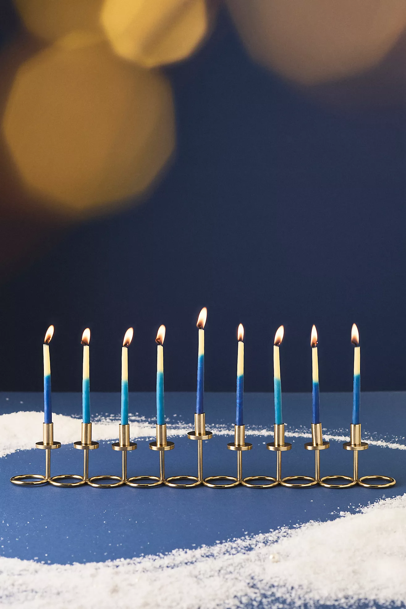 Looped Hanukkah Menorah