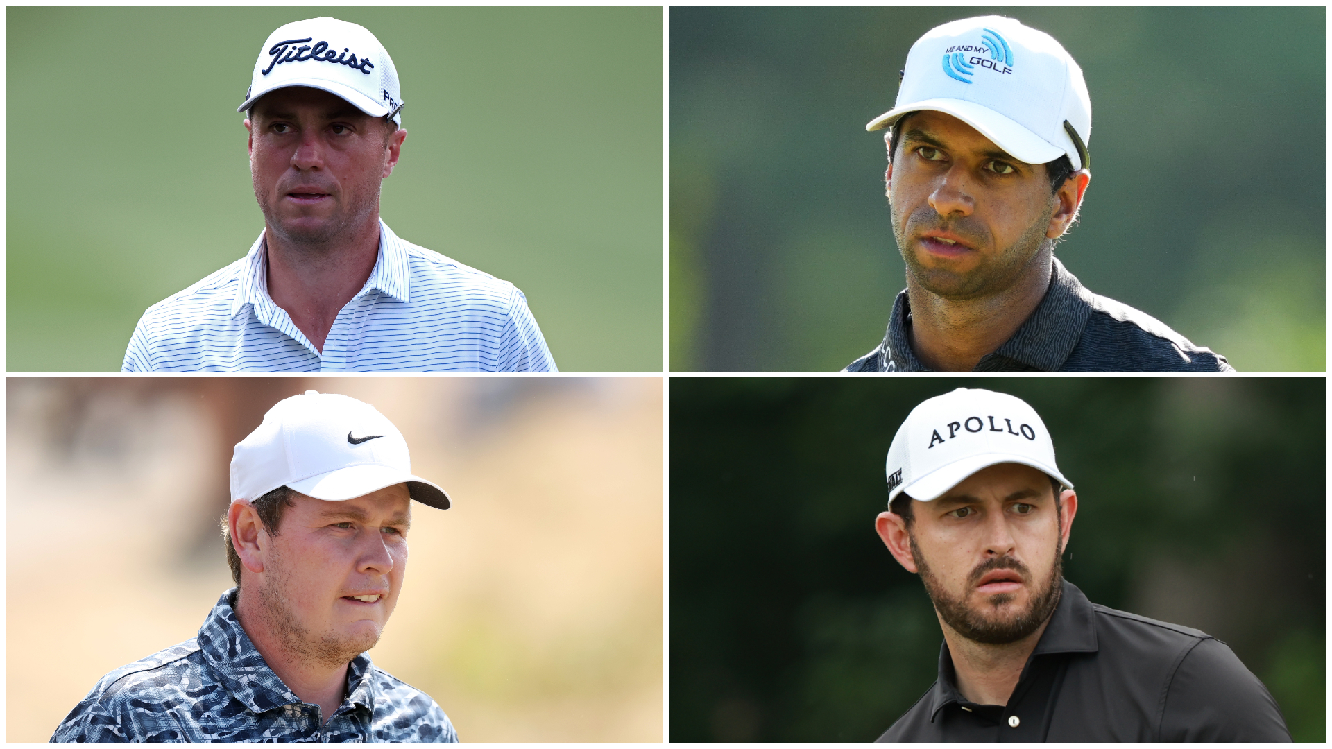 Justin Thomas, Aaron Rai, Robert MacIntyre and Patrick Cantlay