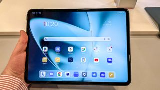 The OnePlus Pad at Mobile World Congress 2023