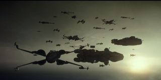 Rebellion ships in Star Wars: The Rise of Skywalker