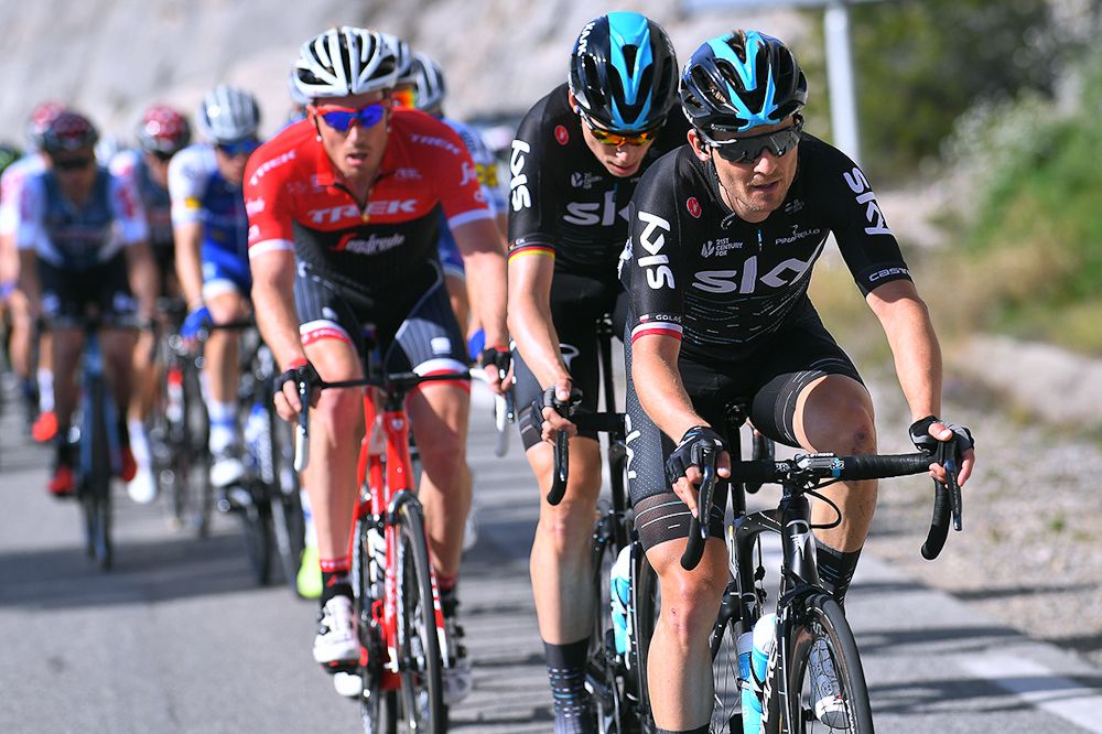 Sky's Michal Golas and Christian Knees