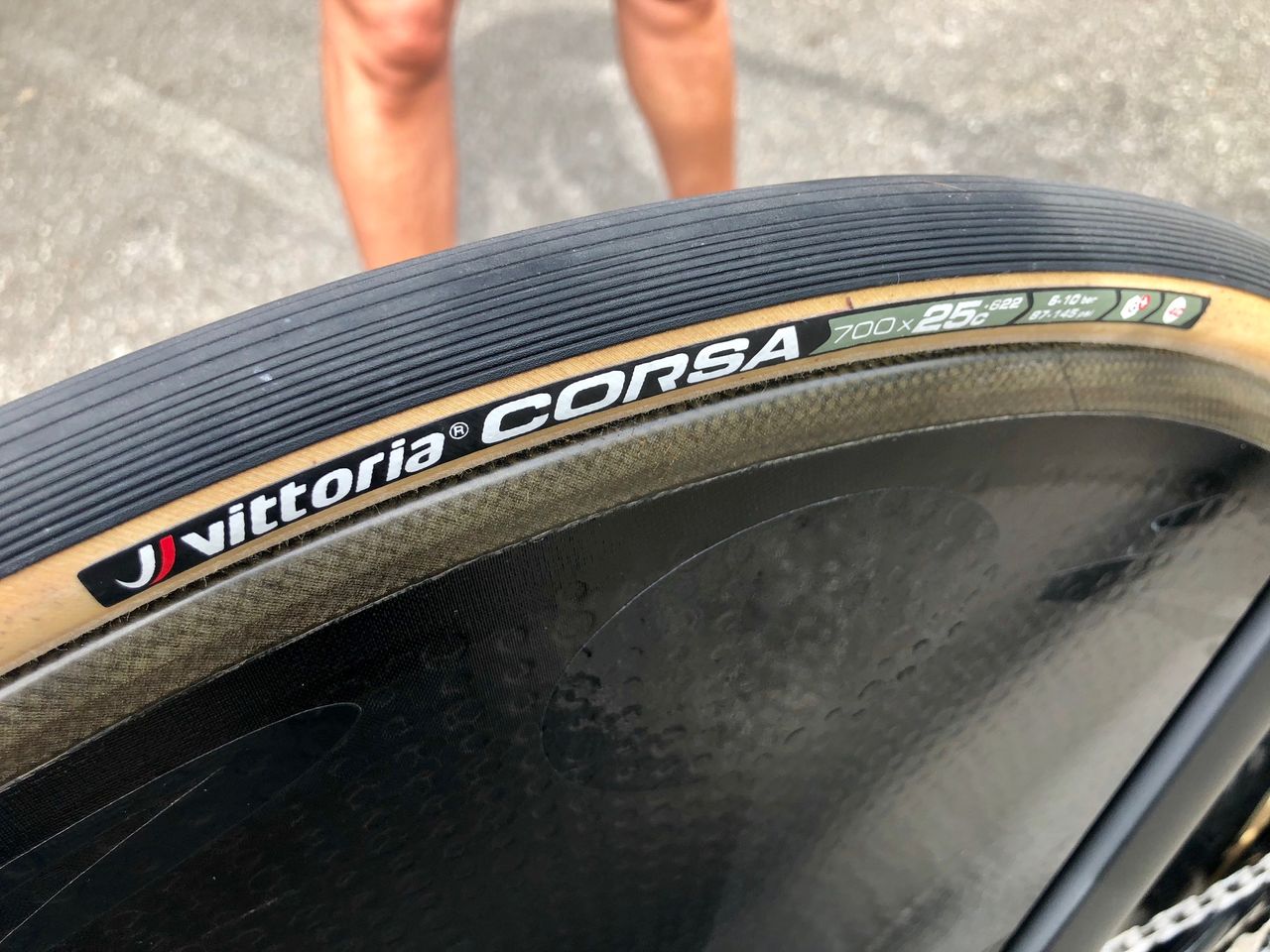 While pros always run tubulars for road stages, many choose clinchers for time trials as they offer lower rolling resistance