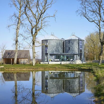 house exterior with grassland