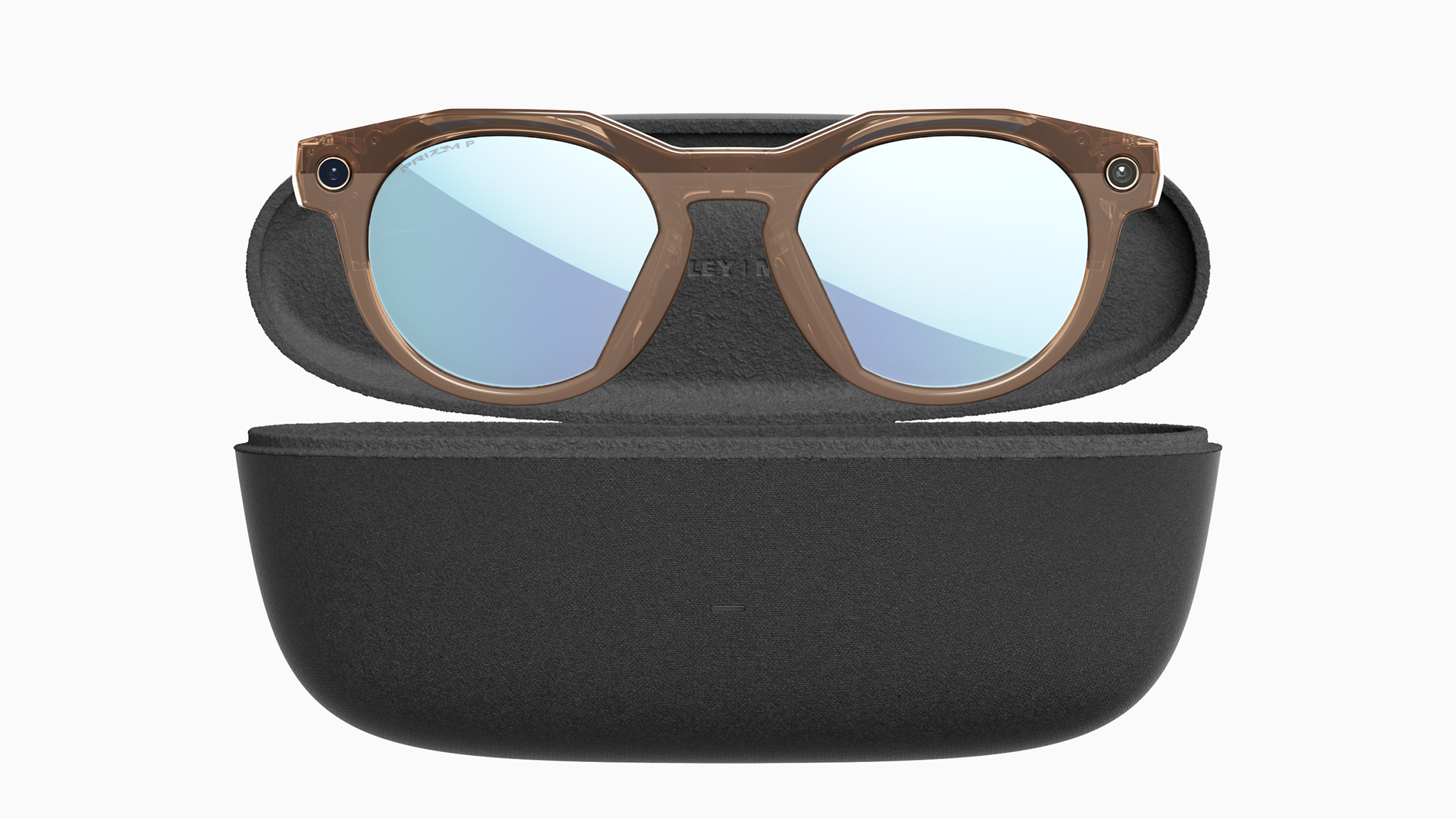 An official product render of Oakley Meta HSTN smart glasses