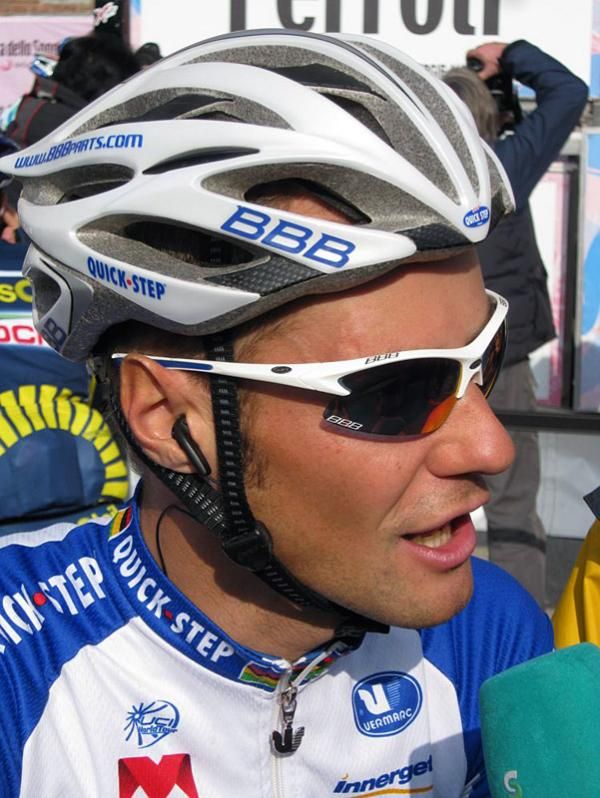 Tom Boonen looked relaxed and confident.