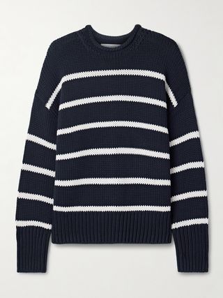 Marina Striped Cotton Sweater