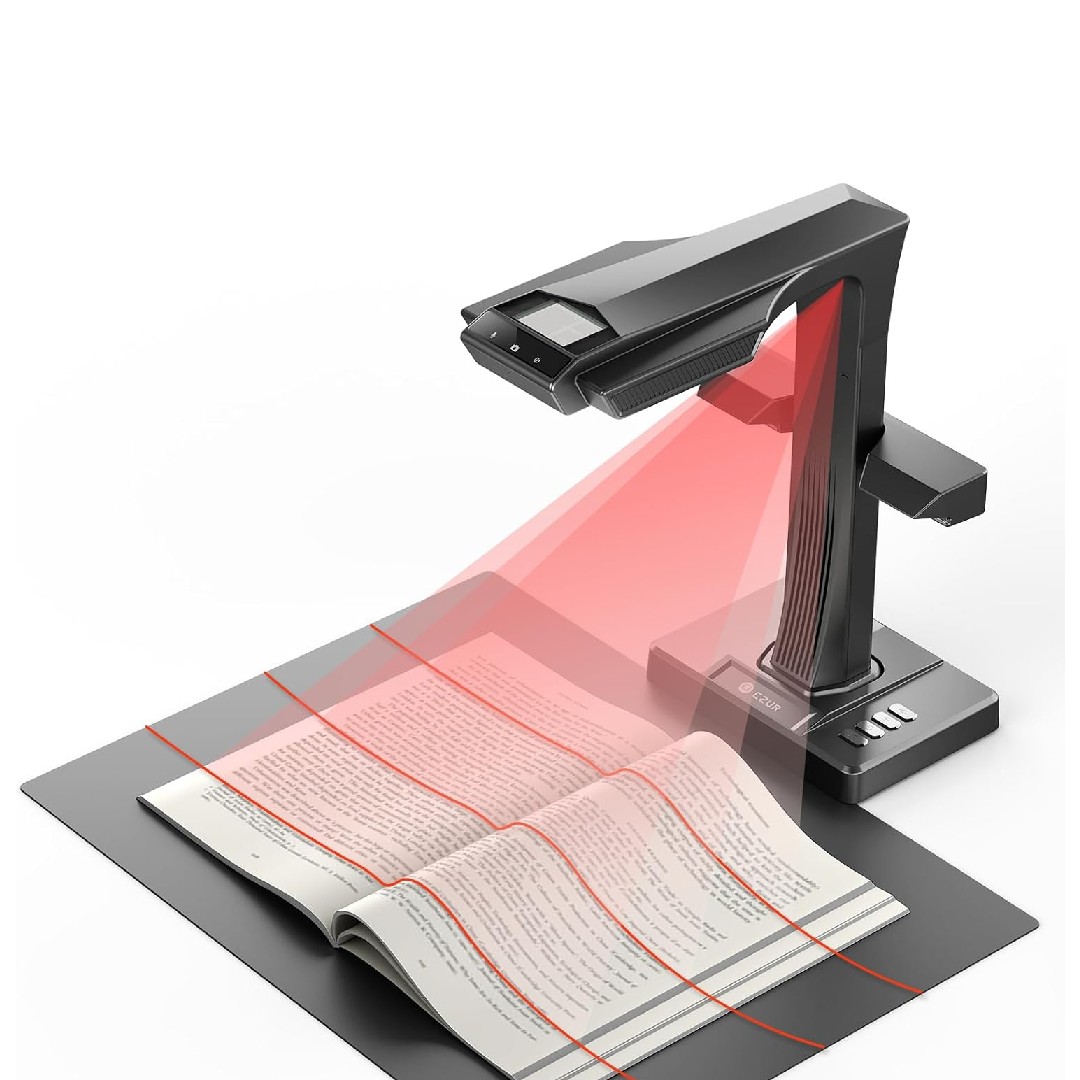 Product shot of Czur ET Max book scanner