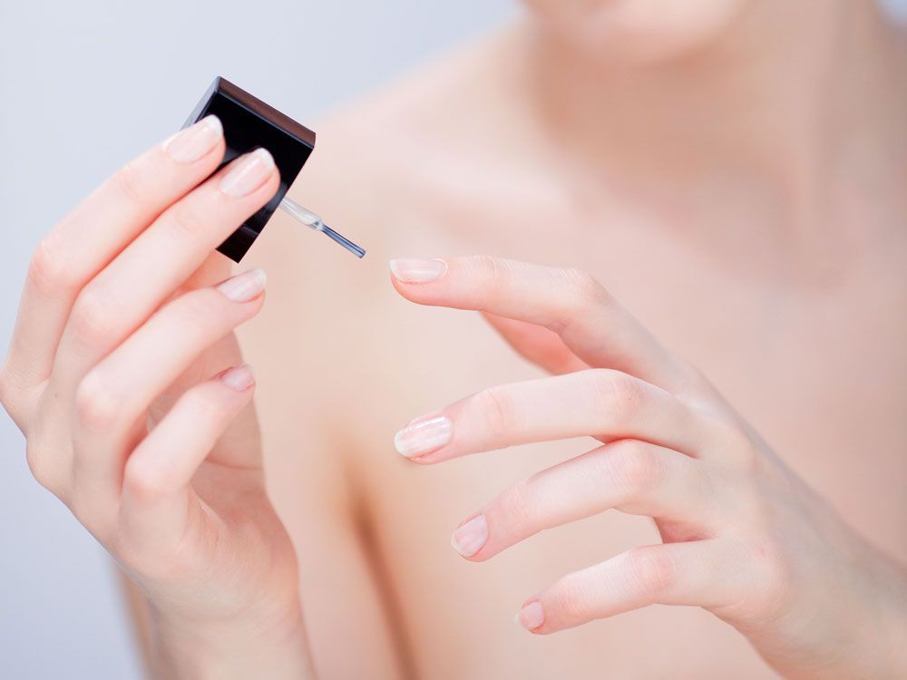 Photo of a French Manicure