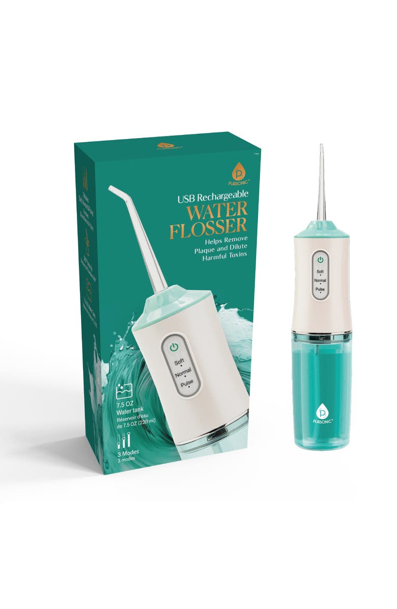 Usb Rechargeable Water Flosser Helps Remove Plaque &amp;amp; Dilute Harmful Toxins