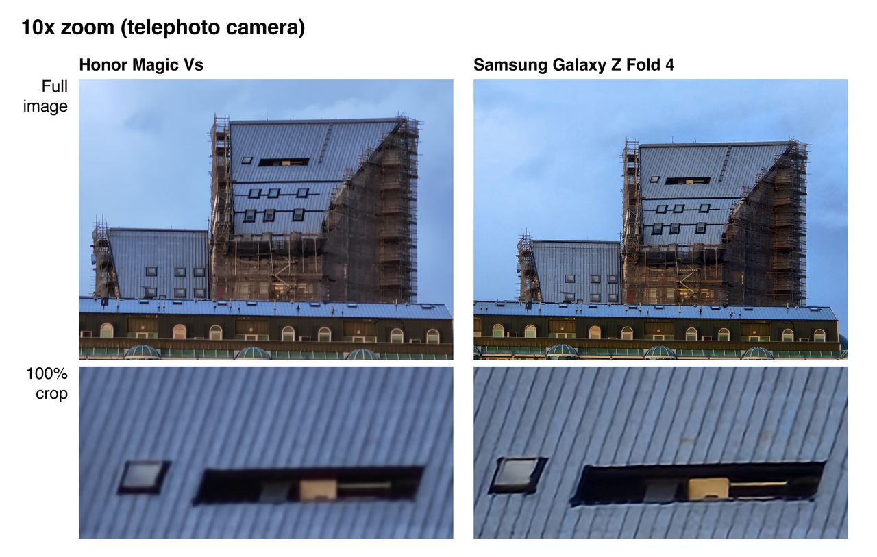 A camera sample of the Honor Magic Vs