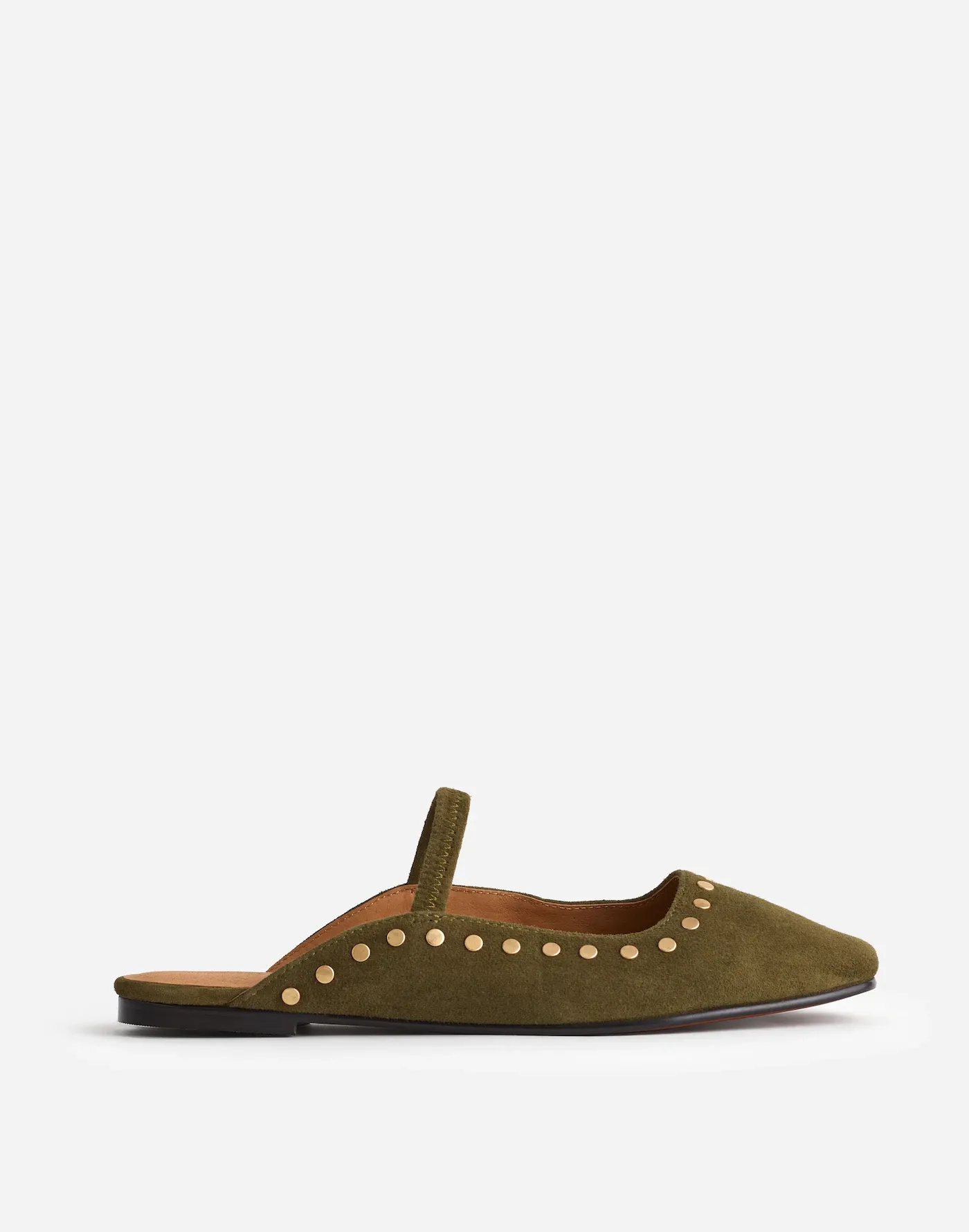 MW, The Greta Ballet Flat Mules (Were $118) 