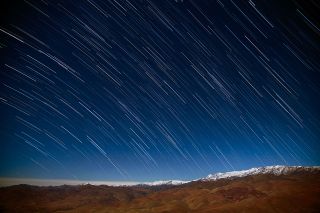 Star Trails Over the Atacama Desert in Chile