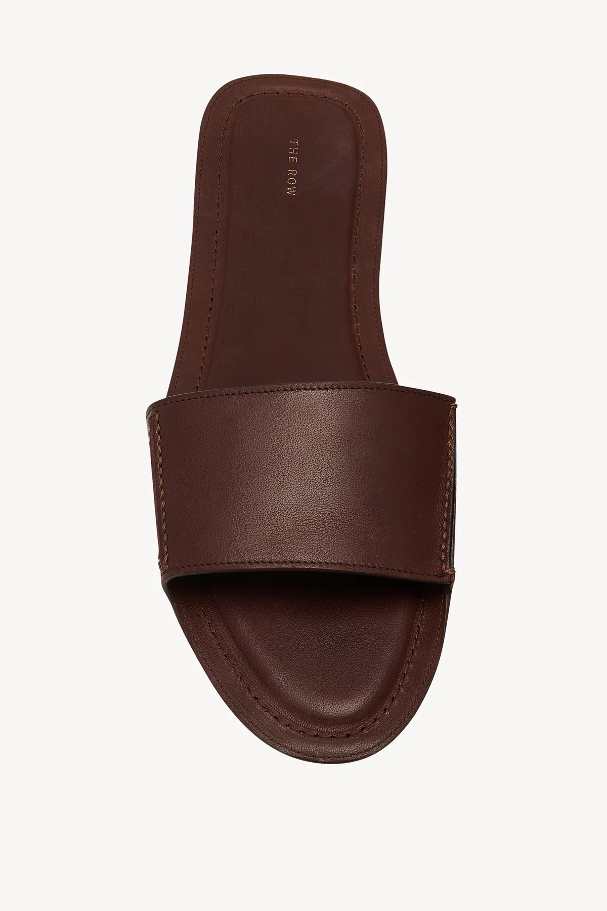 The Row, Sara Strap Slide in Leather