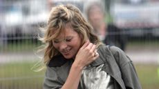 Kate Moss at Glastonbury Festival on June 27 2008