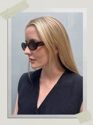 A fashion editor trying some of the best cool sunglasses.