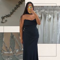 Who What Wear editor Ana Escalante tries on and reviews Azazie bridesmaid dresses.