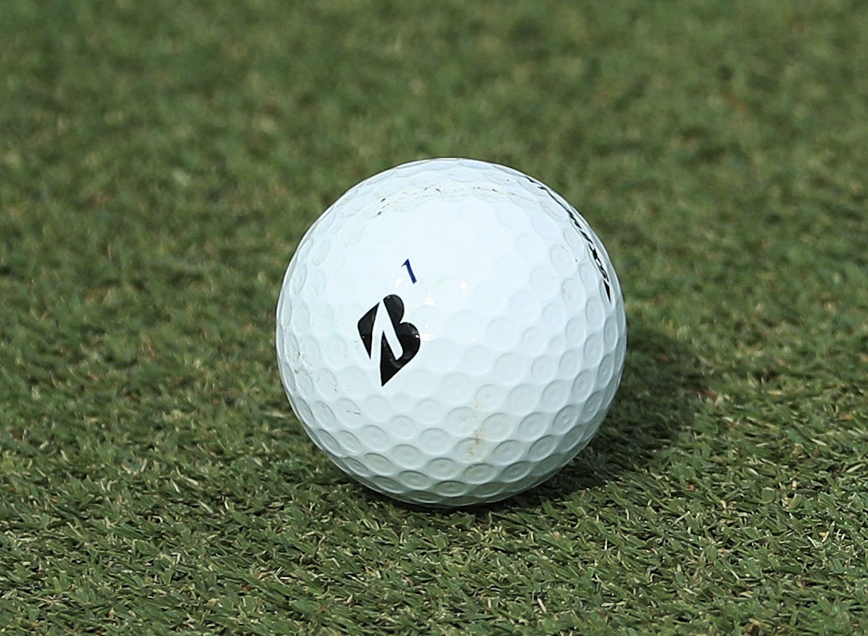 Tiger Woods' golf ball