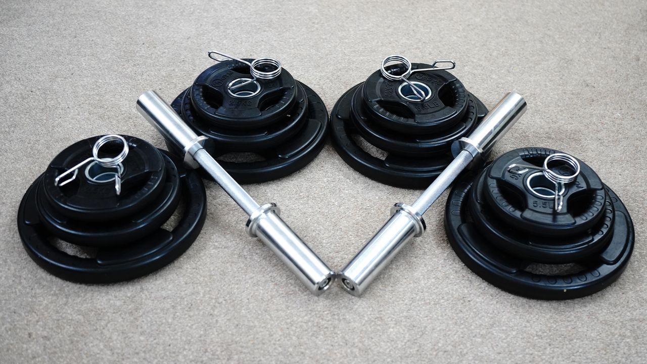 HyGYM 40KG Loadable Adjustable Dumbbells Set Review T3