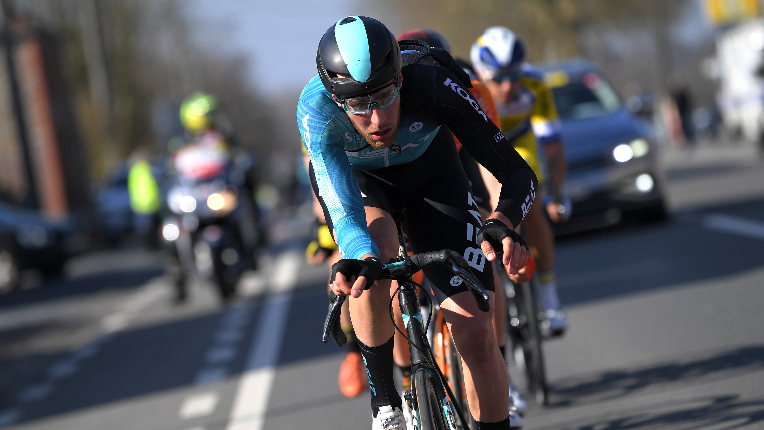 Jan-Willem-van-Schip using very narrow bars at the 53rd Grand Prix Le Samyn in 2021