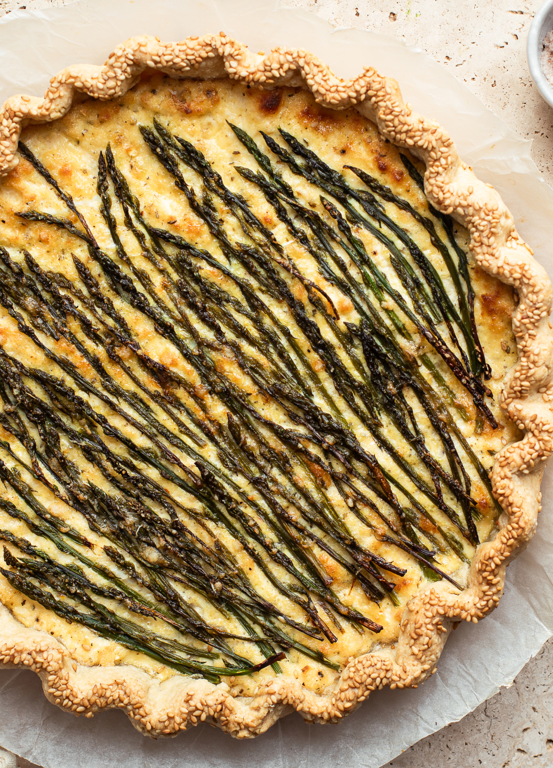 A seasonal savoury tart