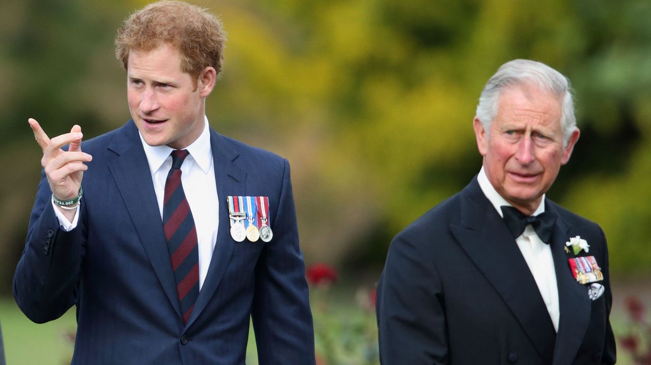 Prince Harry and Prince Charles