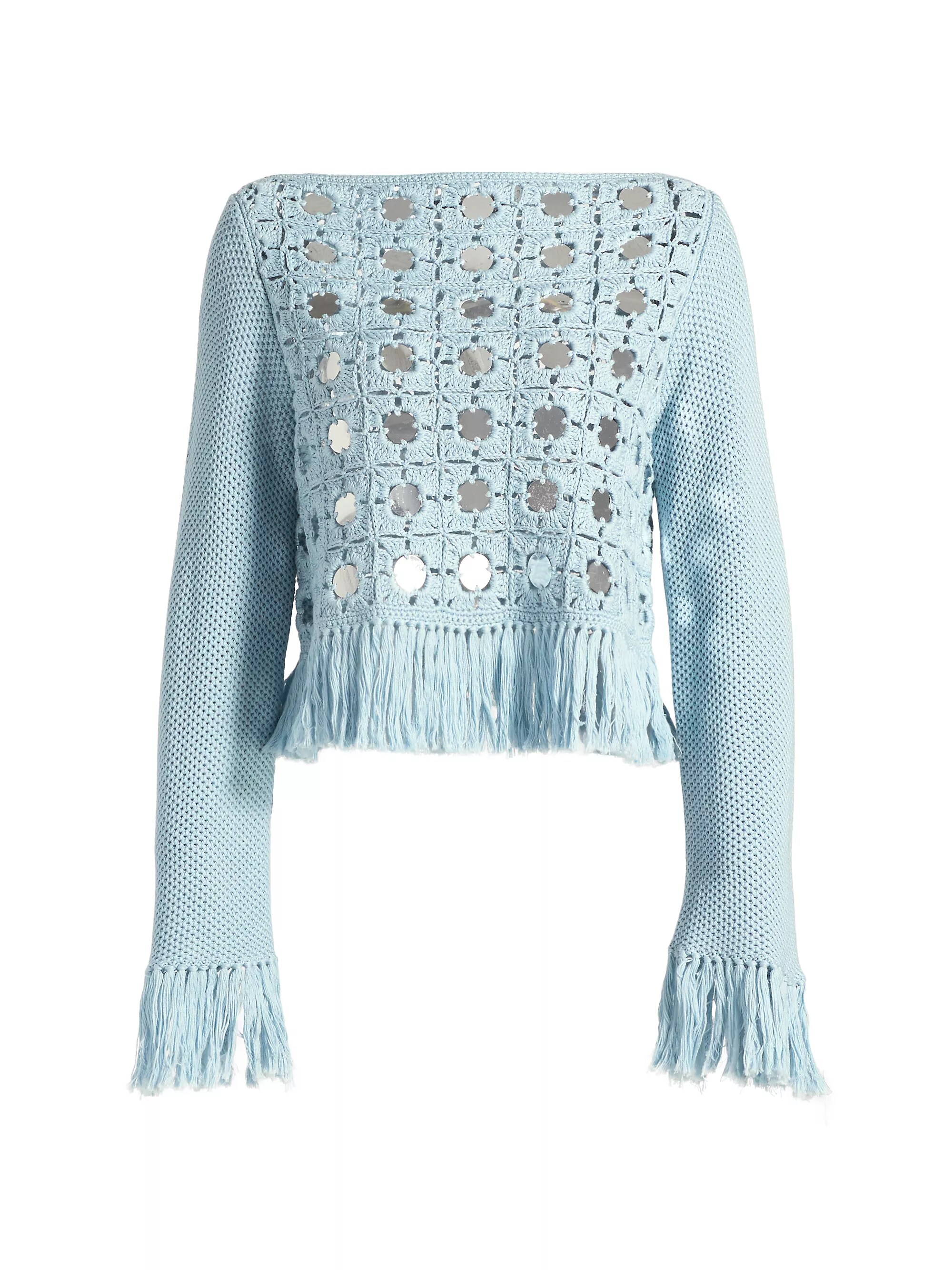 Camilla Mirror Crochet Sweater