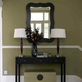 table lamp with mirror