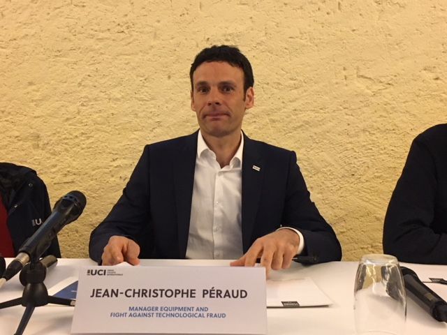 UCI Euipment Manager Jean-Christophe P&eacute;raud