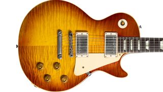 Kirk Hammett's 1960 Gibson Les Paul Standard "Sonny" is up for sale via Gibson Certified Vintage
