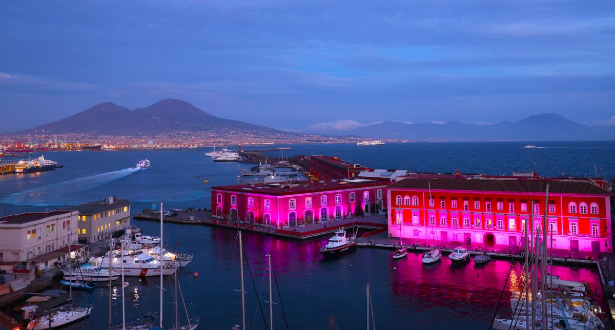 The Navy Headquarters in Naples