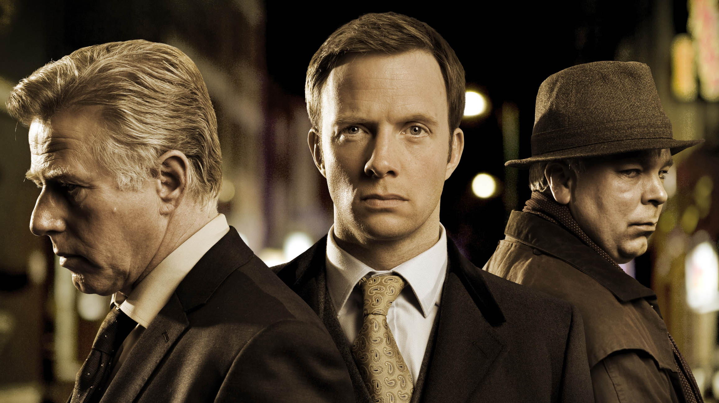 TV tonight DI Joseph Chandler (centre) leads a grisly murder investigation
