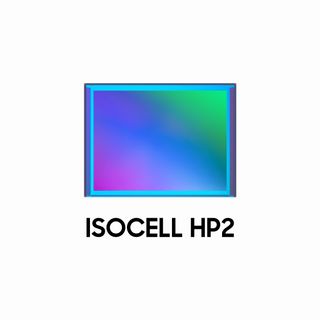 The new Samsung Isocell HP2 image sensor – which is rumoured to feature in the new Samsung Galaxy S23 Ultra – on a white background