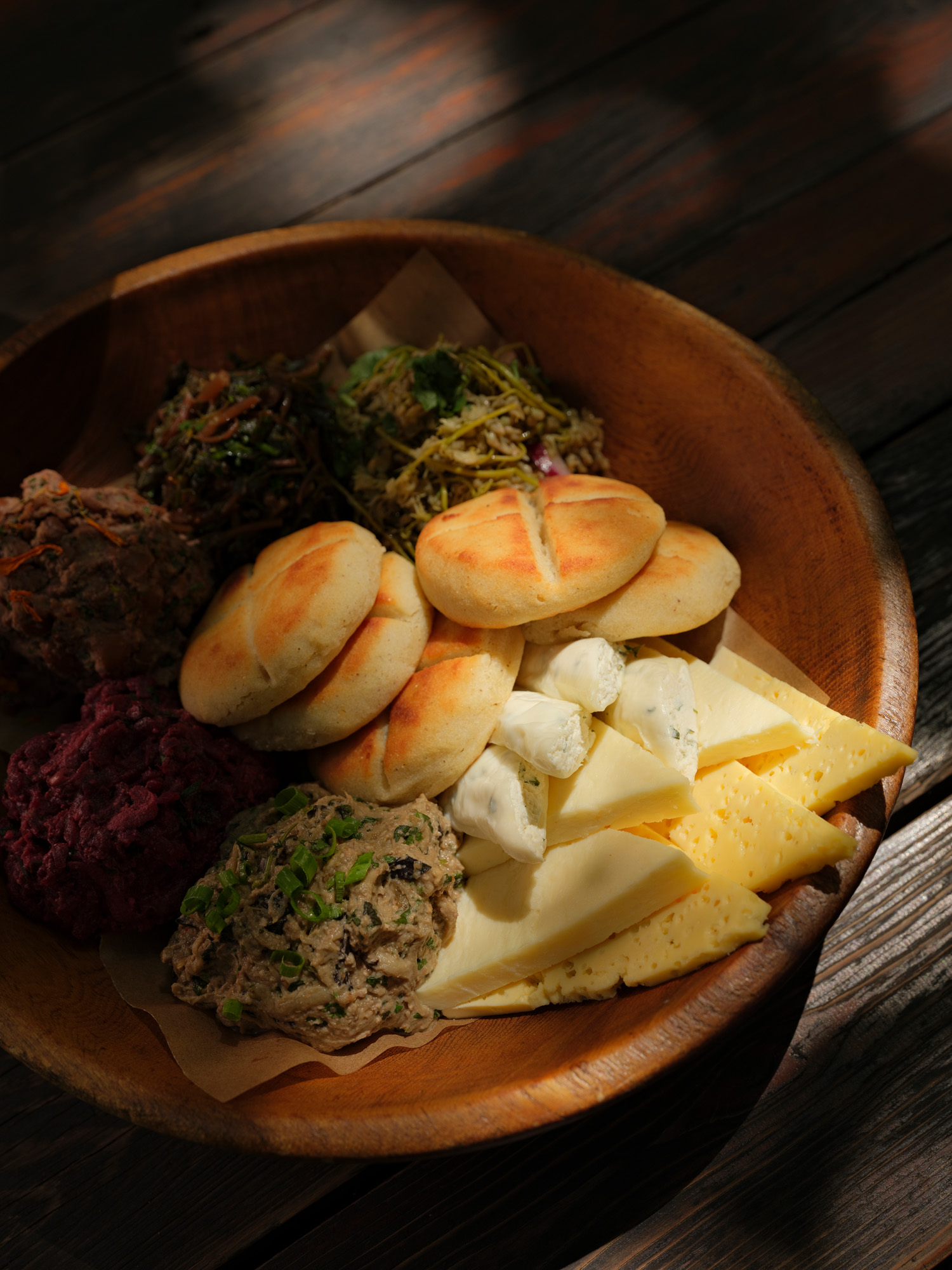 Plate of food