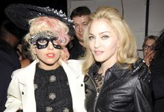 Lady Gaga &amp; Madonna - Celebrity News - Marie Claire