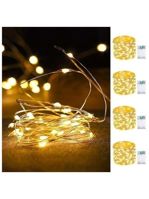 Battery-Powered Fairy Lights (Set of 4)