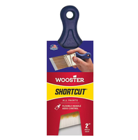 Wooster 2 in. Shortcut Polyester Angled Sash Brush for All Paint Types