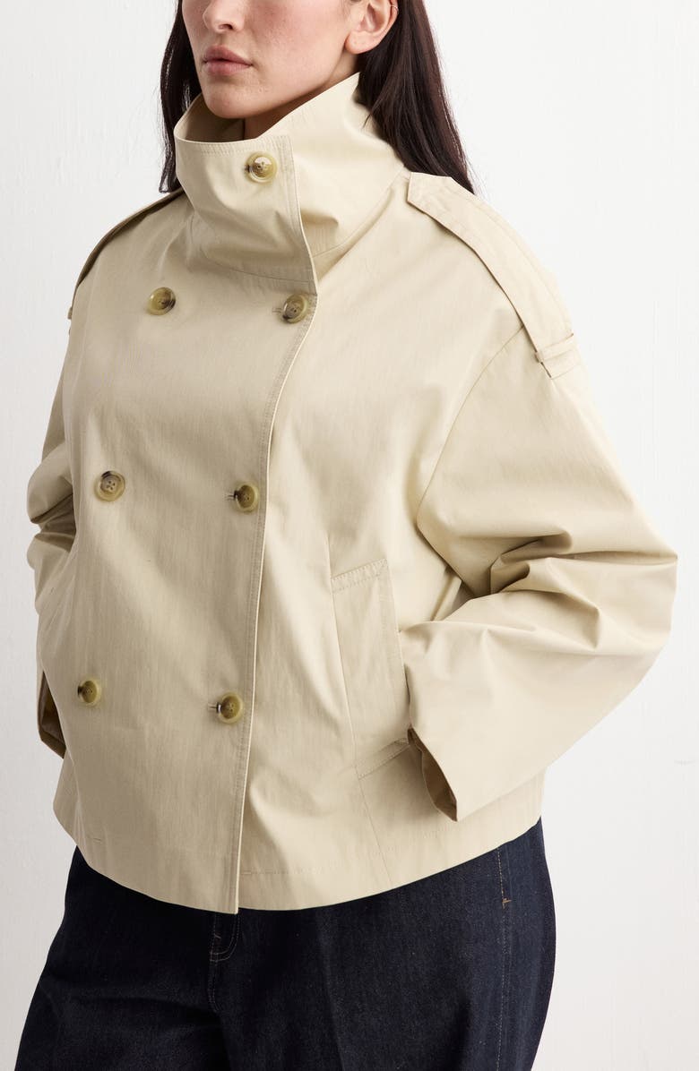 Crop Trench Jacket