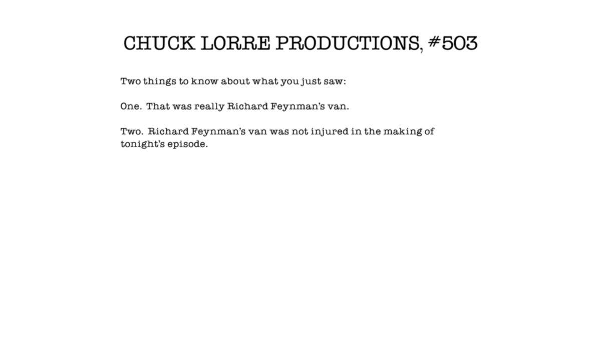 Big Bang Theory Chuck Lorre Vanity Cards The 32 Best Big Bang Theory Vanity Cards | Cinemablend