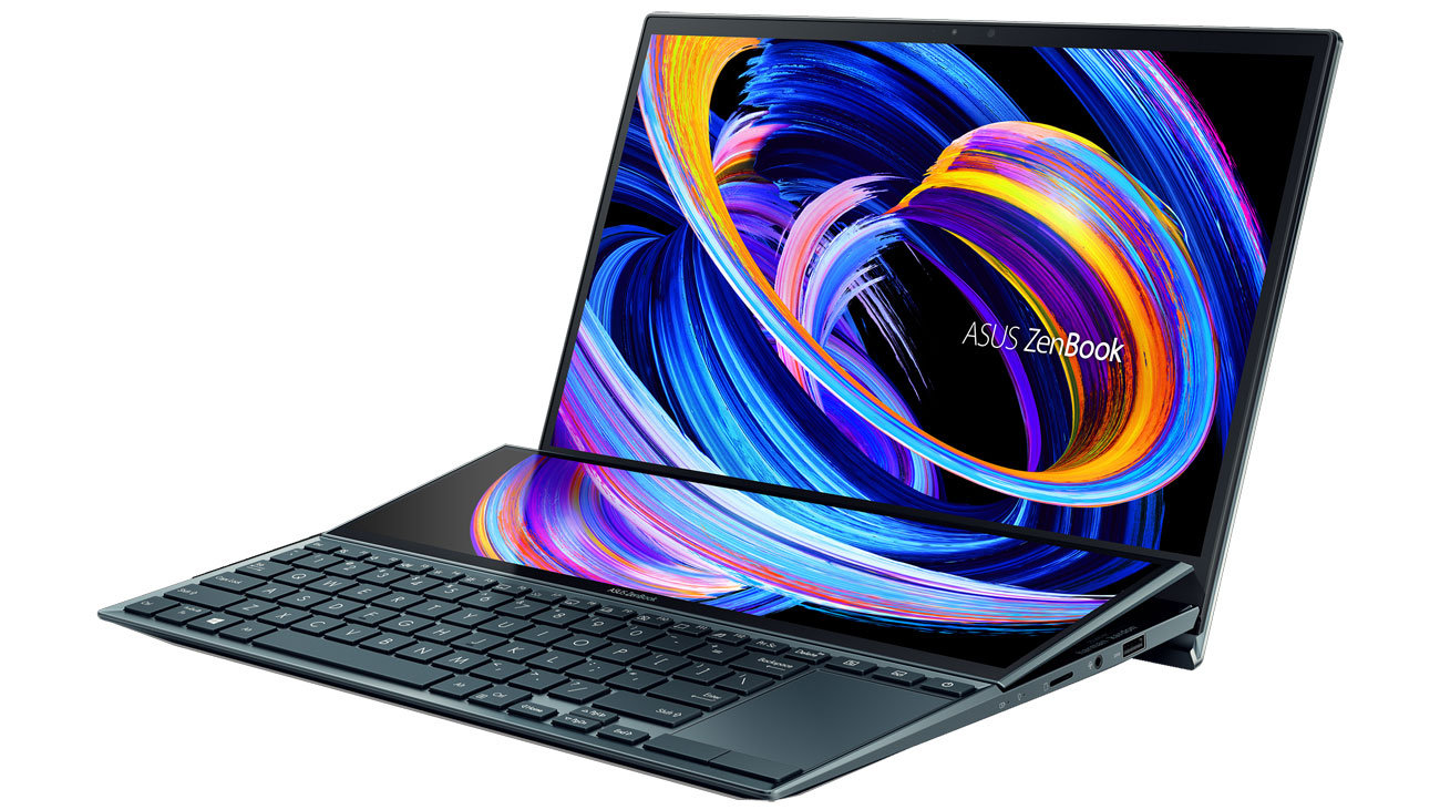 Productfoto van de Asus ZenBook Duo 14-laptop