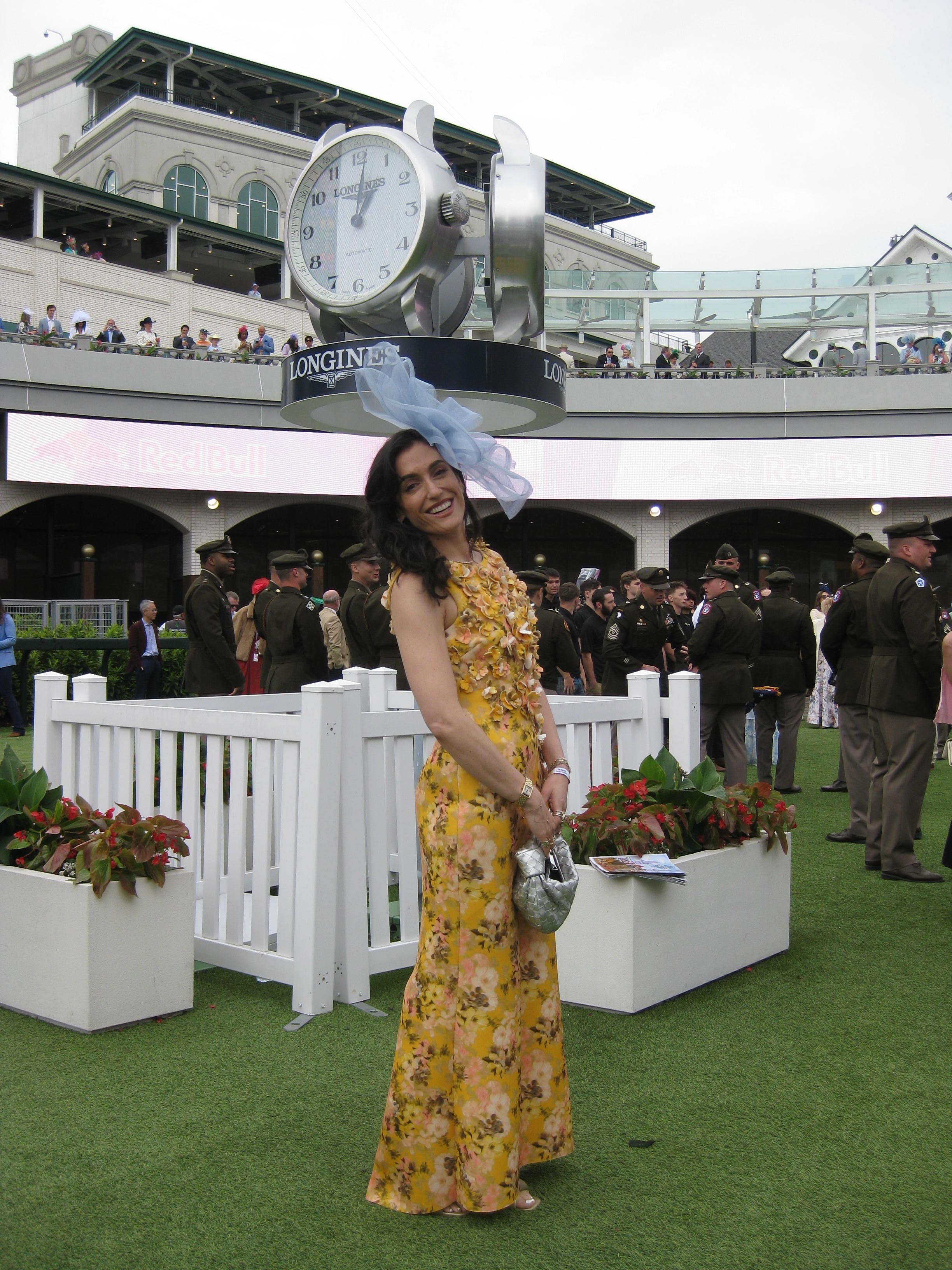 Georgia Benjamin at the Kentucky Derby 2026 with Longines