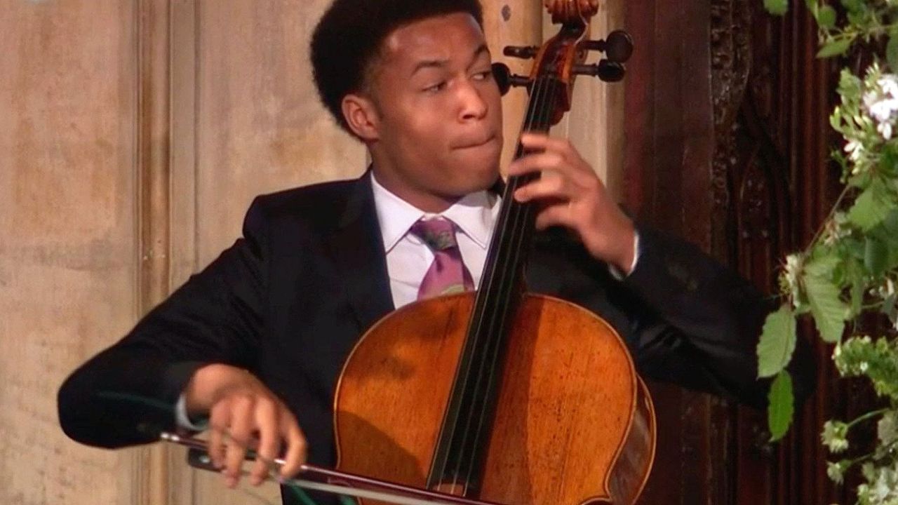 royal wedding 2018 Sheku Kanneh-Mason cellist