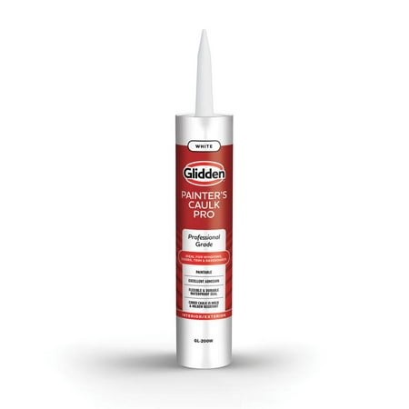 Glidden Painter&#039;s Caulk Pro 10 Fl Oz Multi-Purpose Acrylic Caulk, White