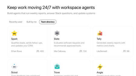 AI agents for work