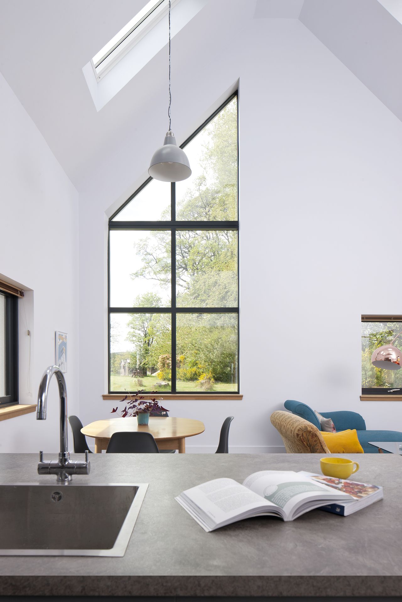 The pendant lighting is from John Lewis.