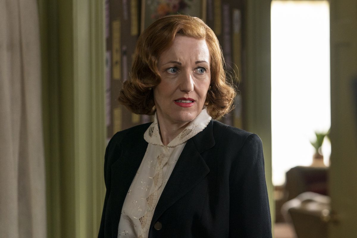 Grantchester&#039;s Cathy Keating looking aghast