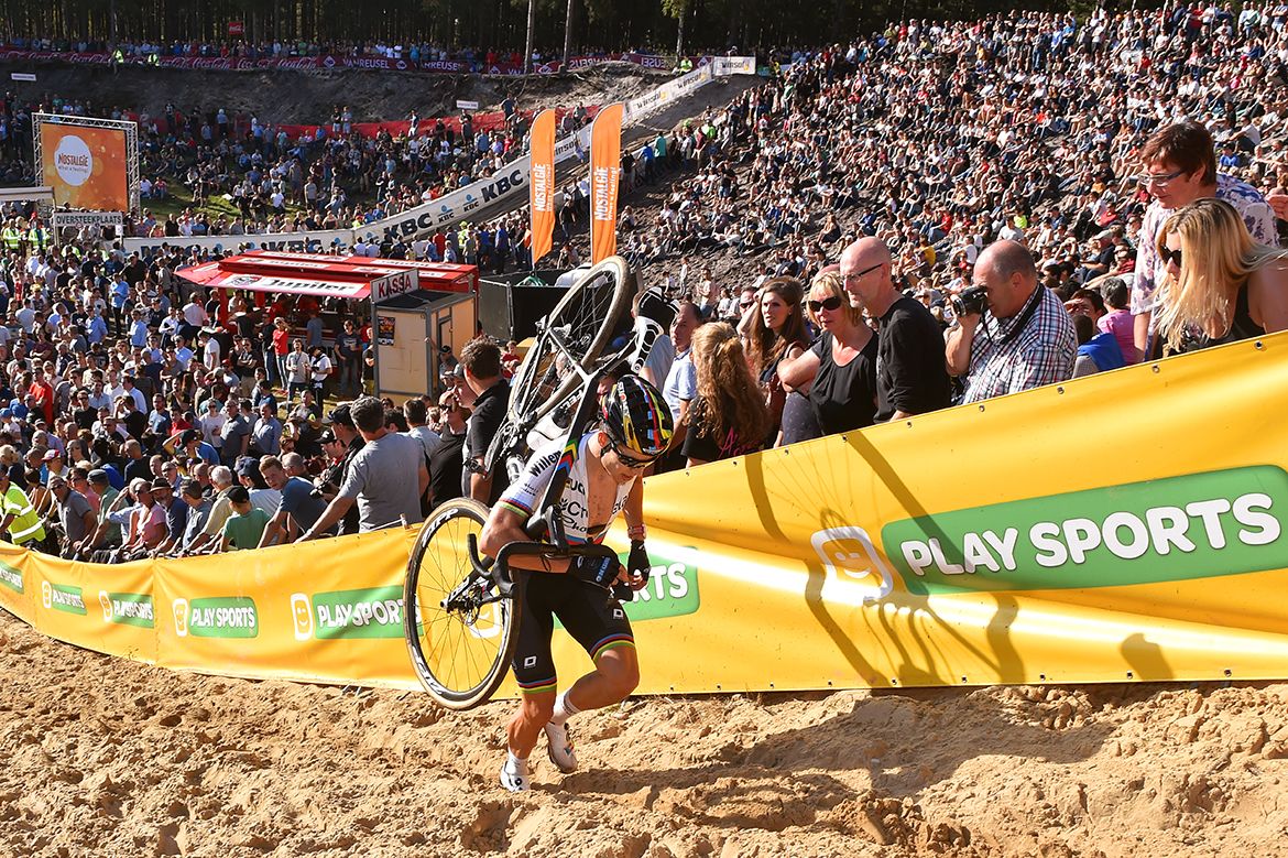 Wout Van Aert at the Superprestige Zonhoven