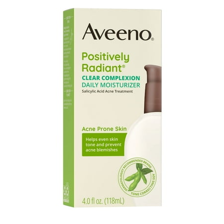Aveeno Clear Complexion Acne Facial Moisturizer, 4 Fl Oz